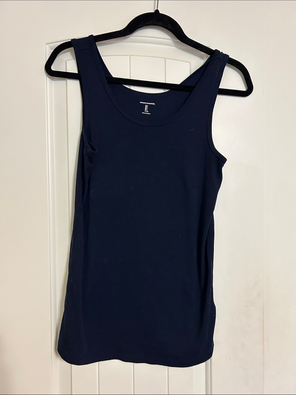 Amazon Essentials Navy Scoop Neck Tank Top